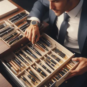 Marche di Penne di Lusso per l'Uomo Collezionista