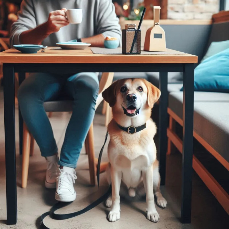 Come mantenere il cane tranquillo durante il pasto?