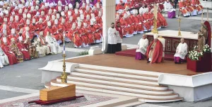 Funeral Mass for Pope Emeritus Benedict XVI in St. Peter's Square