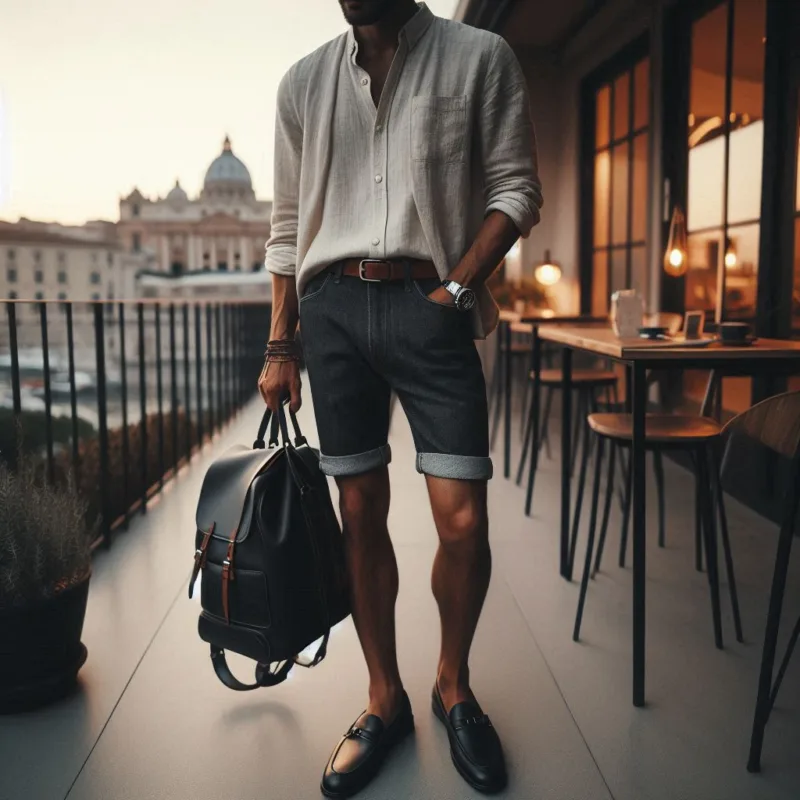 Shorts di Jeans per Uomo, la Scelta Pratica e Versatile per la Bella Stagione