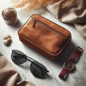 Vi state chiedendo quali sono le pochette da viaggio uomo più alla moda nel 2025