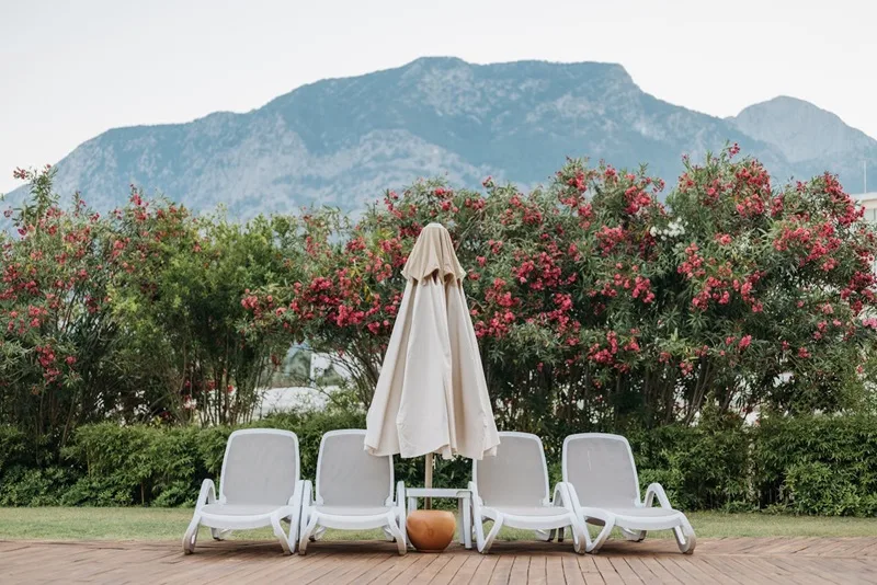 Fondamentale è però contare su uno spazio accogliente e ben organizzato, in cui nulla sia lasciato al caso, ove trovare relax, intrattenersi piacevolmente con familiari ed amici, o, semplicemente, immergersi nello splendore del paesaggio circostante, con i suoi colori e i suoi odori caratteristici.

Un elemento determinante per rendere confortevole ed al contempo funzionale il proprio giardino è senza dubbio l’ombrellone, un classico dell’arredo outdoor che coniuga squisitamente praticità e stile.