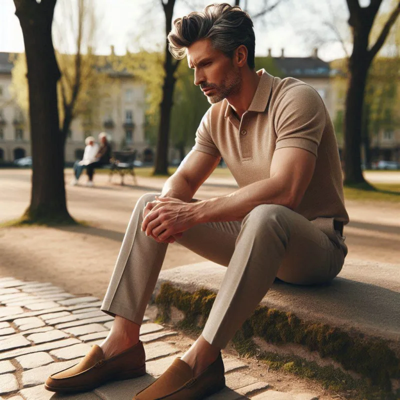 Polo in cotone premium o maglia in Tencel