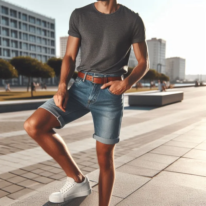 Shorts di Jeans per Uomo, la Scelta Pratica e Versatile per la Bella Stagione