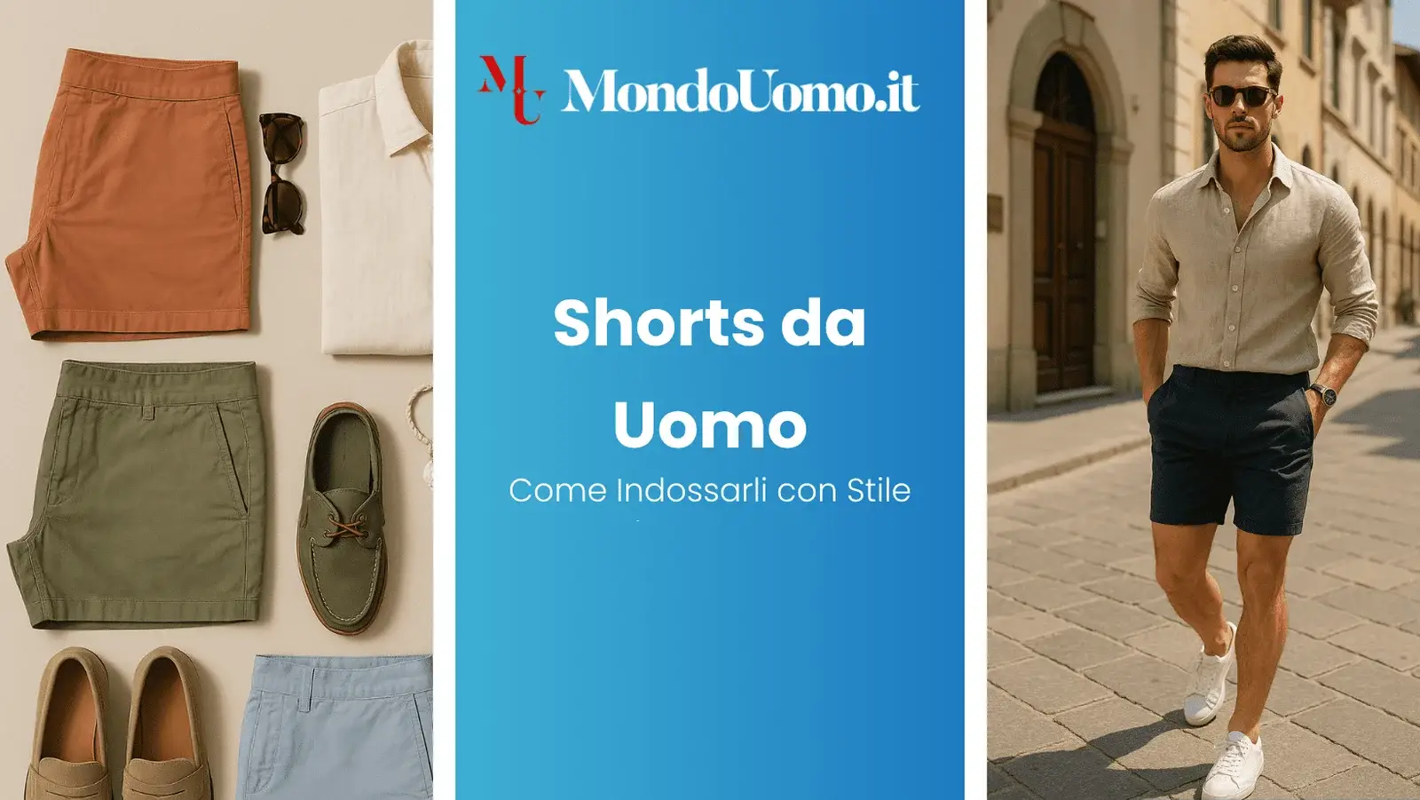 Nel 2026, gli shorts da uomo saranno ancor più un vero e proprio statement di stile che richiede la stessa attenzione che dedichereste alla scelta di un abito.
