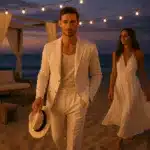 Come vestirsi con stile a un White Party sulla spiaggia