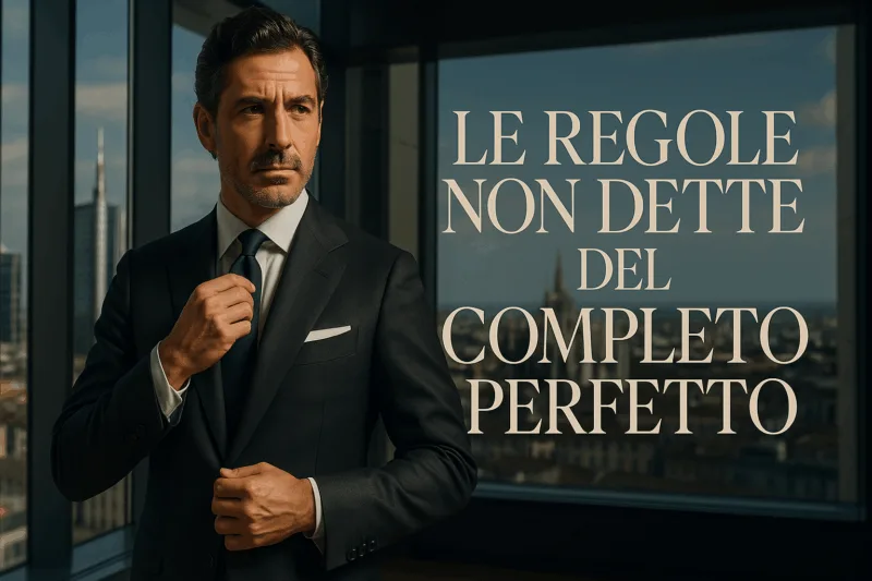 Le Regole Non Dette del Completo Perfetto: La Guida Definitiva per l’Uomo di Stile. Le Regole Non Dette del Completo Perfetto: La Guida Definitiva per l’Uomo di Stile.