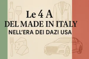 Le 4 A del Made in Italy nell'era dei Dazi USA: Cosa cambia