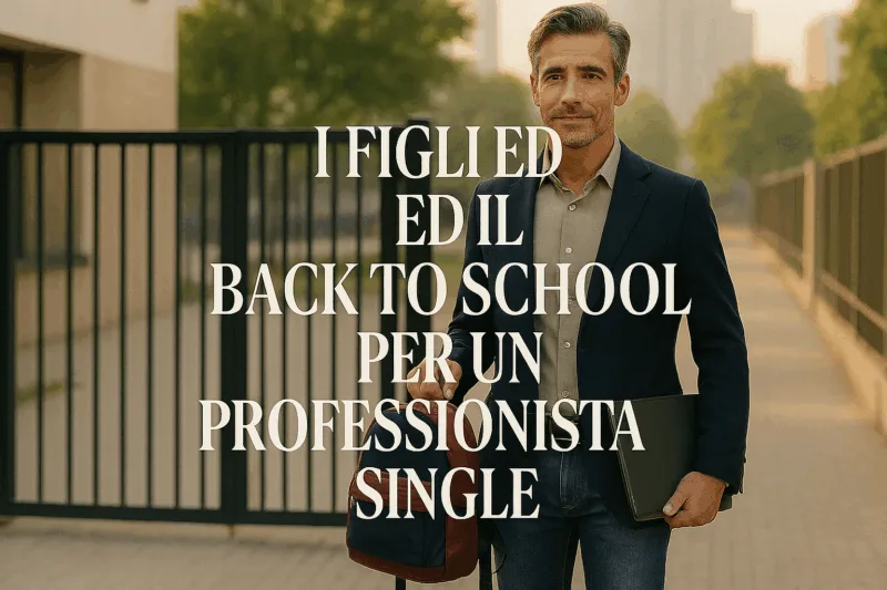 Papà single e back to school: come conciliare lavoro, figli e nuove routine. Papà single e back to school: come conciliare lavoro, figli e nuove routine.