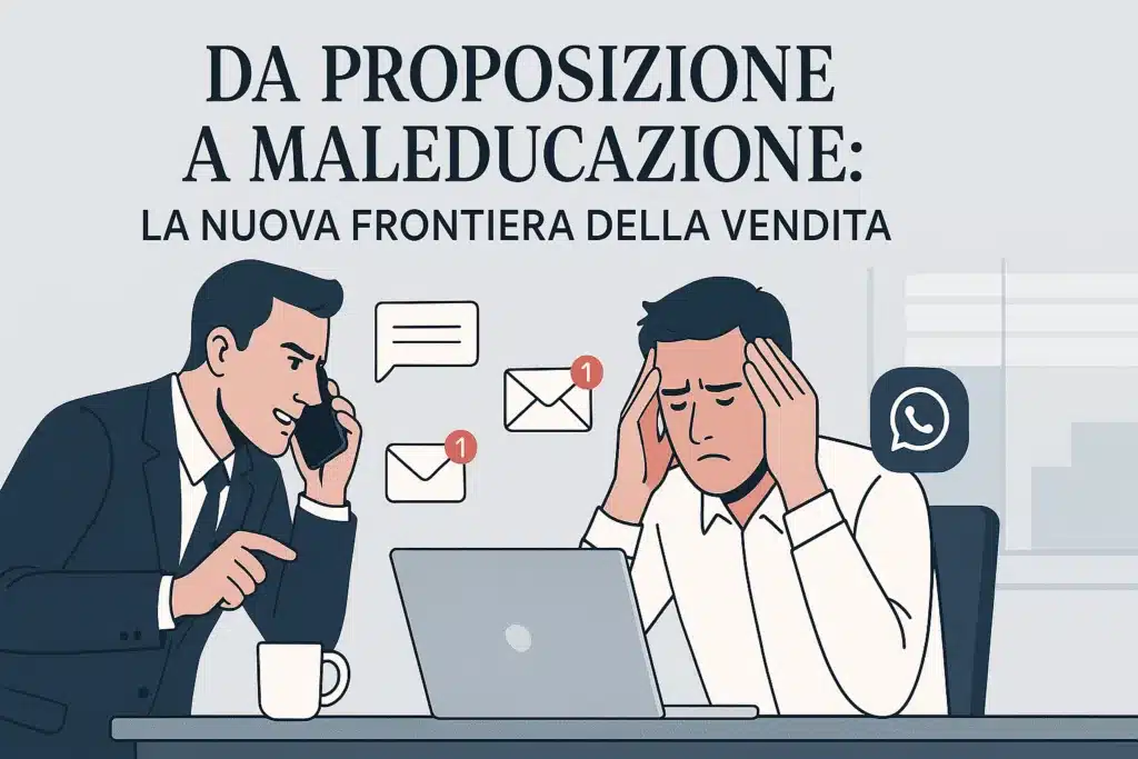 maleducazione commerciale