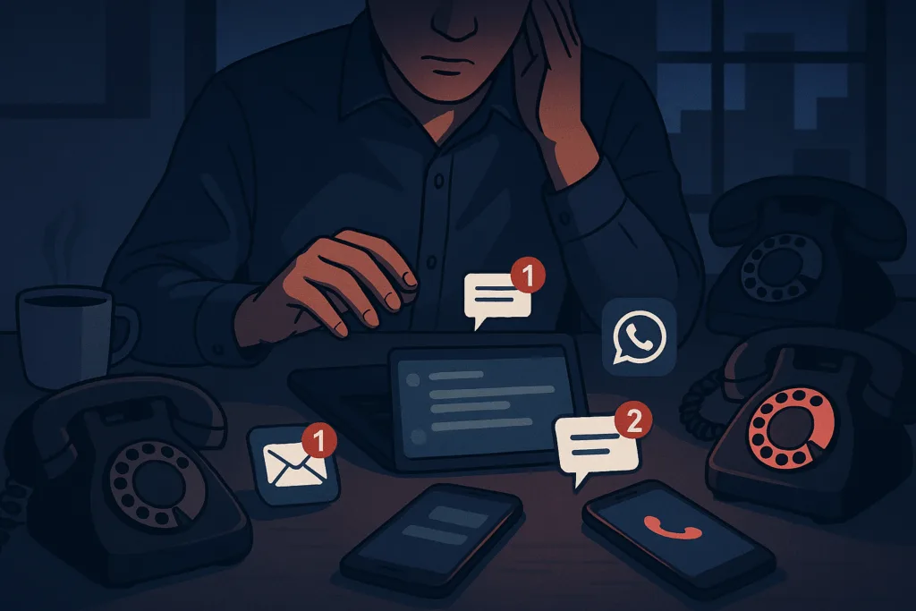 l’invasione degli strumenti digitali ha aperto ai venditori tattiche ancor più sgradite: messaggi continui via WhatsApp, con richieste pressanti, messaggi consecutivi senza soluzione di continuità, e talvolta anche veri e propri tentativi di intrusione nella sfera privata.