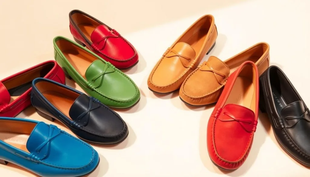 colori mocassini uomo