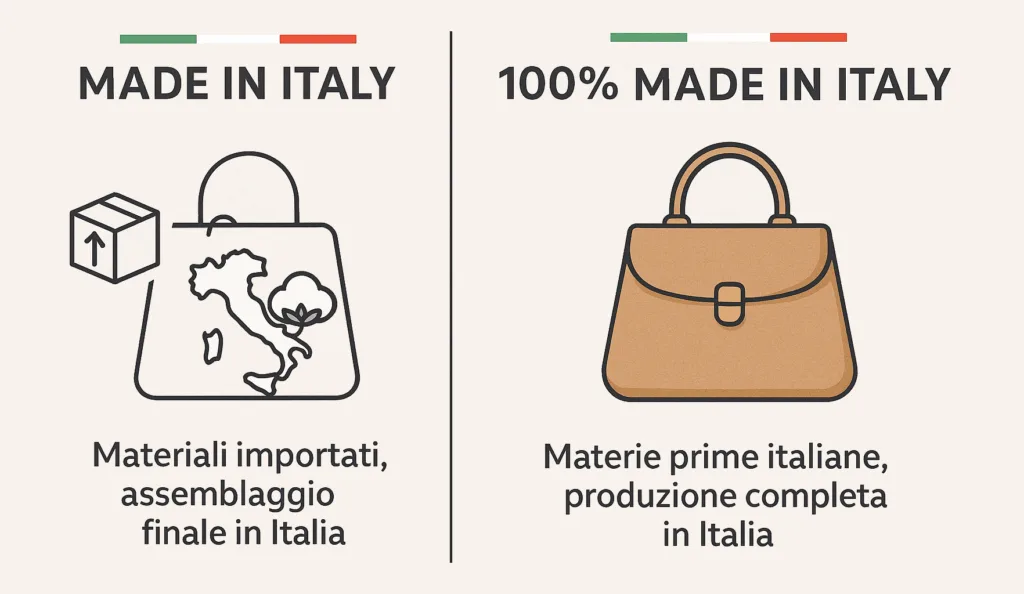 Differenza tra Made in Italy e 100% Made in Italy? Ecco le 10 verità che devi conoscere