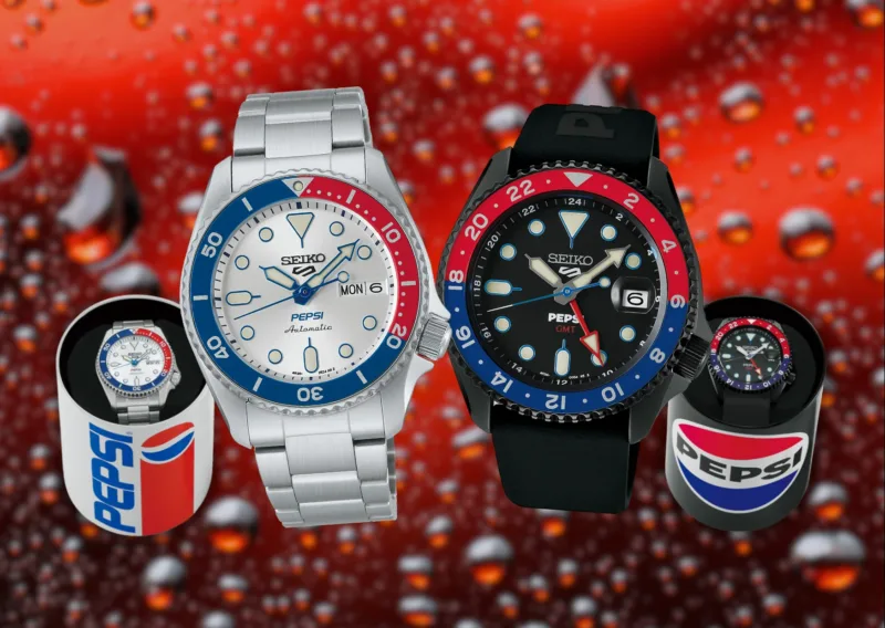 Seiko 5 Sports ‘Pepsi’: Quando l’Eccellenza Giapponese Sfida i Giganti Svizzeri.