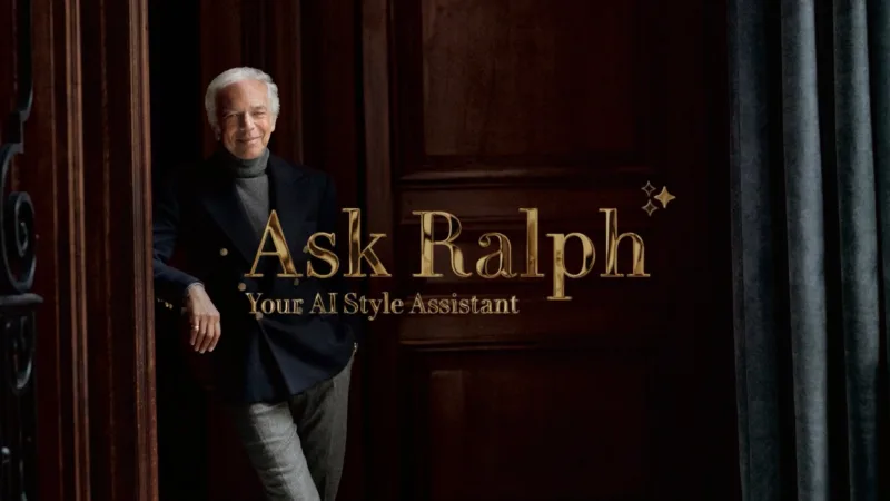 Moda e tecnologia si incontrano: Ask Ralph, il personal stylist AI di Ralph Lauren per l’uomo contemporaneo. Moda e tecnologia si incontrano: Ask Ralph, il personal stylist AI di Ralph Lauren per l’uomo contemporaneo.