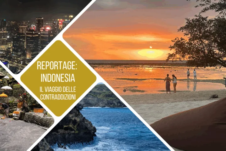 Scopri lโIndonesia tra Giacarta, Bali, Gili e Nusa: templi, mare da sogno, cibo speziato e ospitalitร autentica. Reportage esclusivo della Redazione di MondoUomo.it.