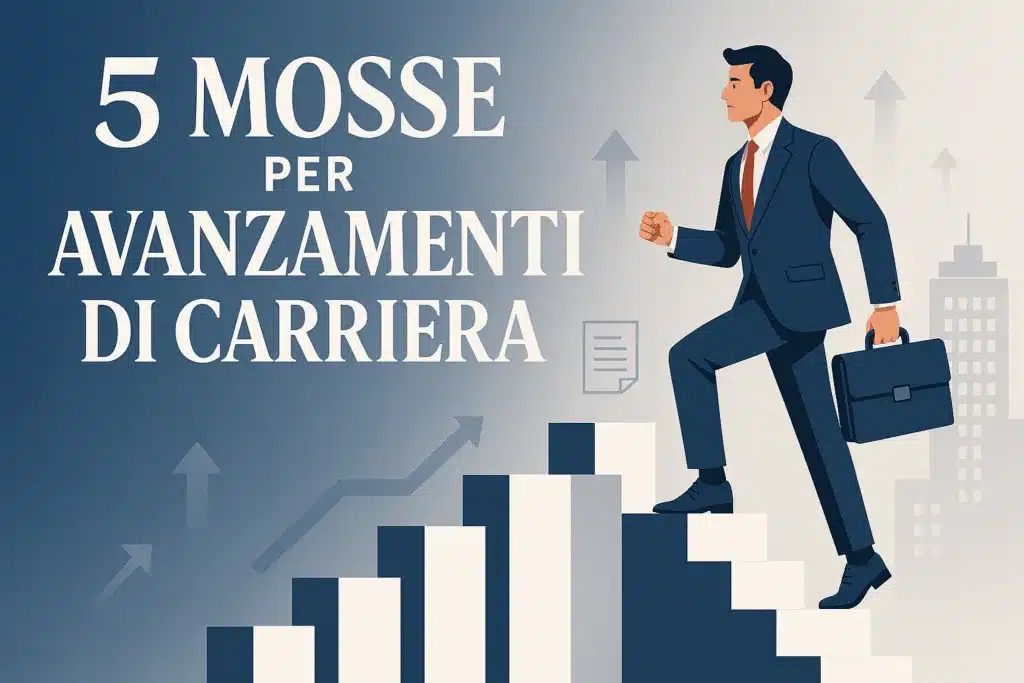 5 mosse per un uomo per sbloccare avanzamenti di carriera entro fine anno