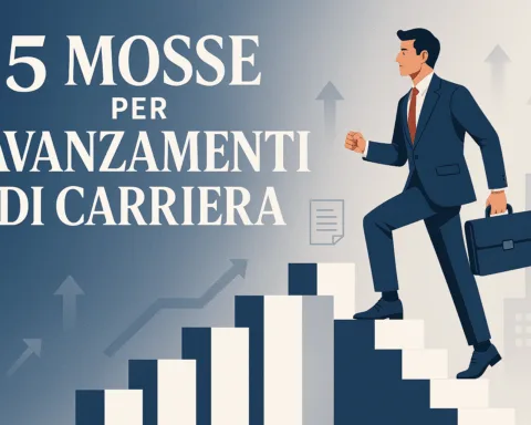 5 mosse per un uomo per sbloccare avanzamenti di carriera entro fine anno