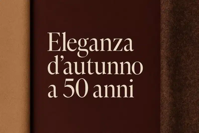 Vestirsi con eleganza in autunno ed inverno significa giocare con i contrasti della stagione: tessuti caldi, colori profondi e dettagli discreti che fanno la differenza