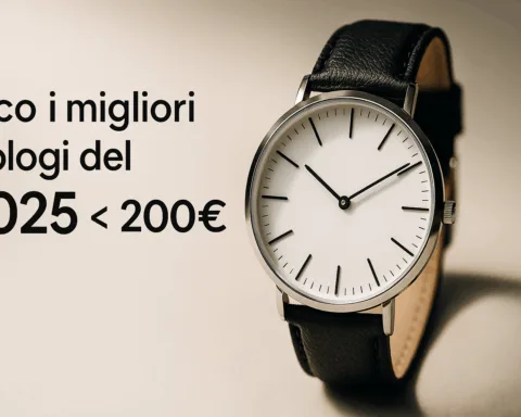 Quali sono i migliori orologi del 2025 sotto i 200 euro