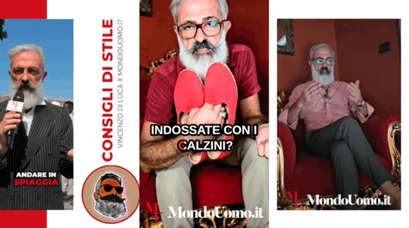 L’Uomo e scarpe senza calze: quando è elegante e quando no – Il consiglio di Vincenzo Di Luca.