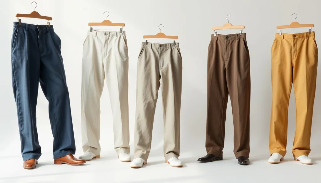 colori pantaloni lino