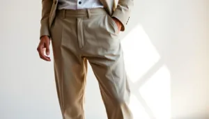pantaloni lino uomo
