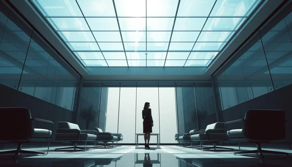 soffitto di cristallo