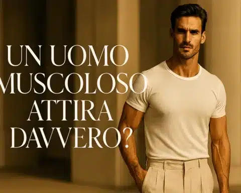 un Uomo Muscoloso Attira Davvero