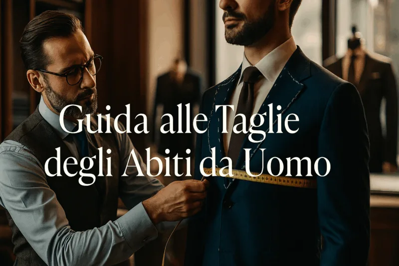 Guida alle Taglie di un Abito da Uomo