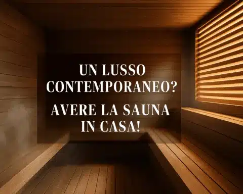 Sauna in Casa Simbolo del Lusso Contemporaneo