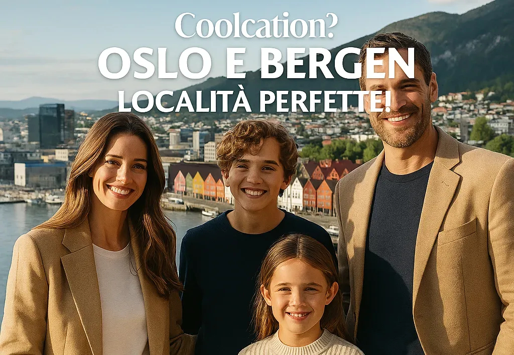 Oslo e Bergen: l'abbinata ideale per la coolcation per te e la tua famiglia.