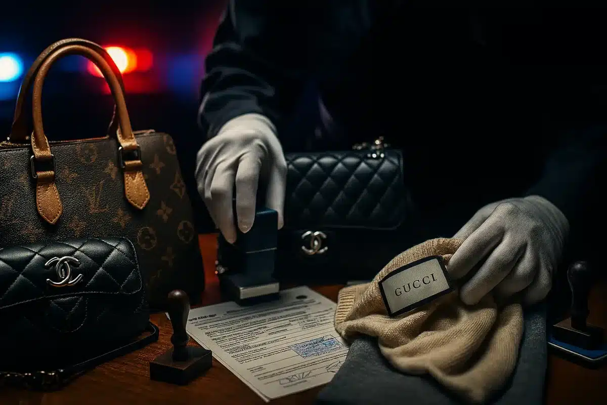 580 milioni di capi contraffatti bloccati in un anno