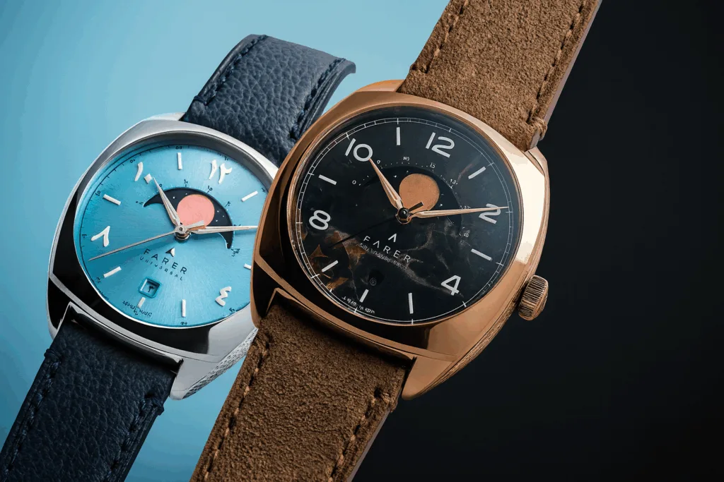 Farer Alza il Sipario su Due Nuove Interpretazioni della sua Collezione Moonphase