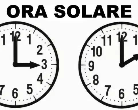 CAMBIO ORARIO ORA SOLARE LEGALE GENERATE AI IA