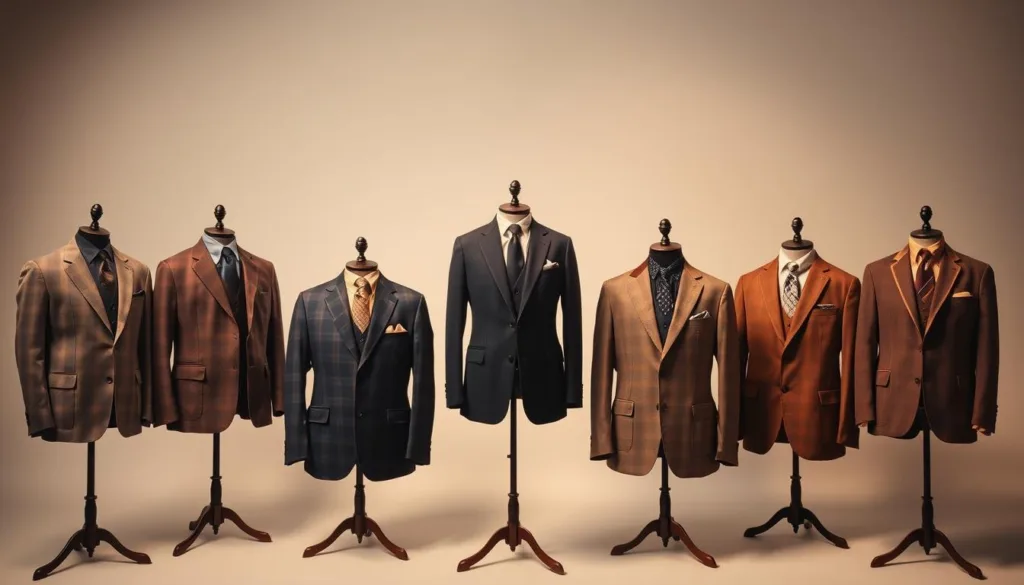 Pattern classici abiti uomo