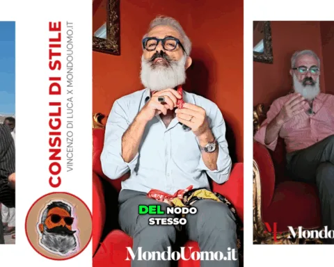 Tre nodi per il foulard da uomo: il consiglio di Vincenzo Di Luca