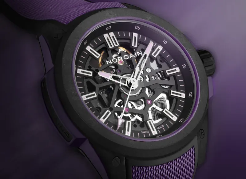 Solo 400 esemplari per il nuovo Wild ONE Skeleton 42mm Purple Limited Edition di Norqain