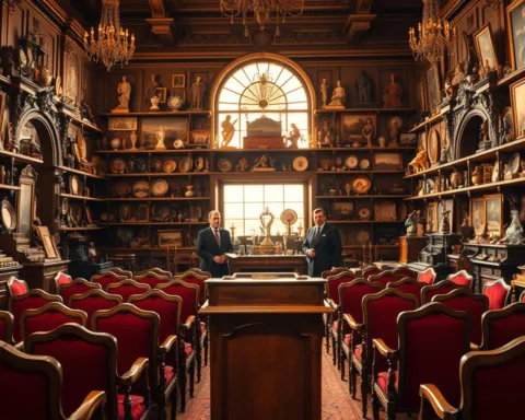 asta di antiquariato