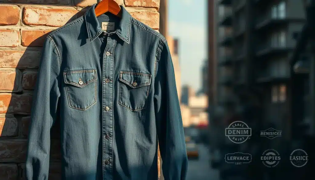 brand storici camicia jeans uomo