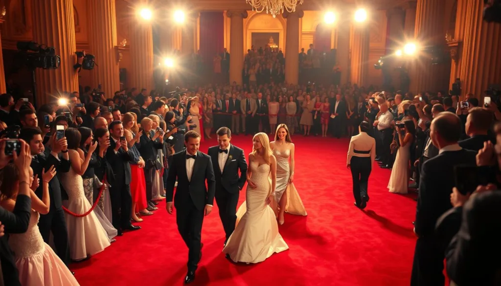 celebrità tappeto rosso