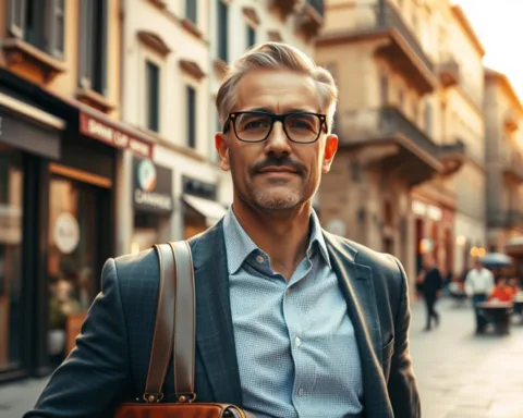 lifestyle uomo città