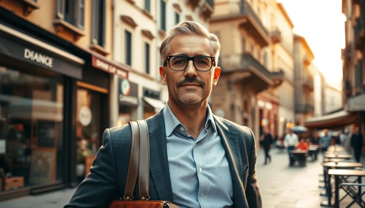 lifestyle uomo città