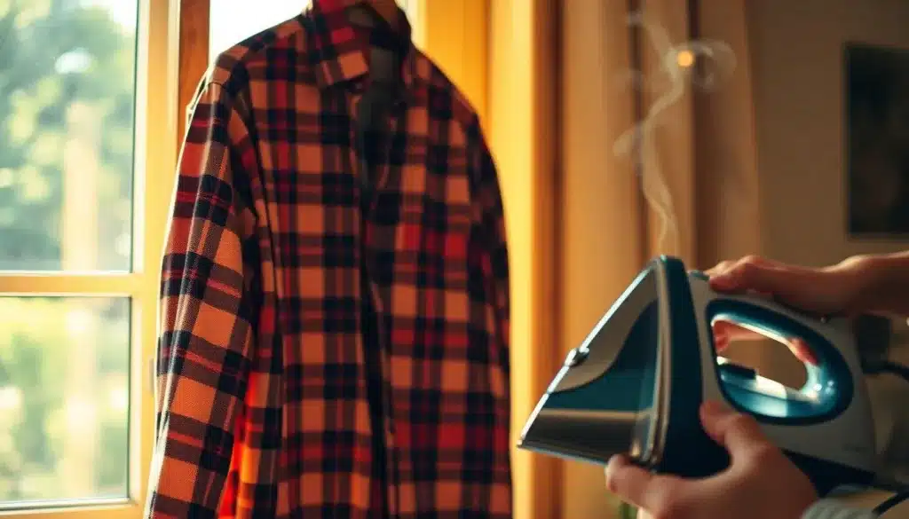 manutenzione camicia flanella