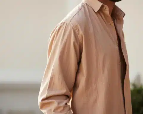 materiali tessuti overshirt uomo