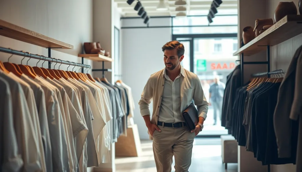 moda sostenibile uomo