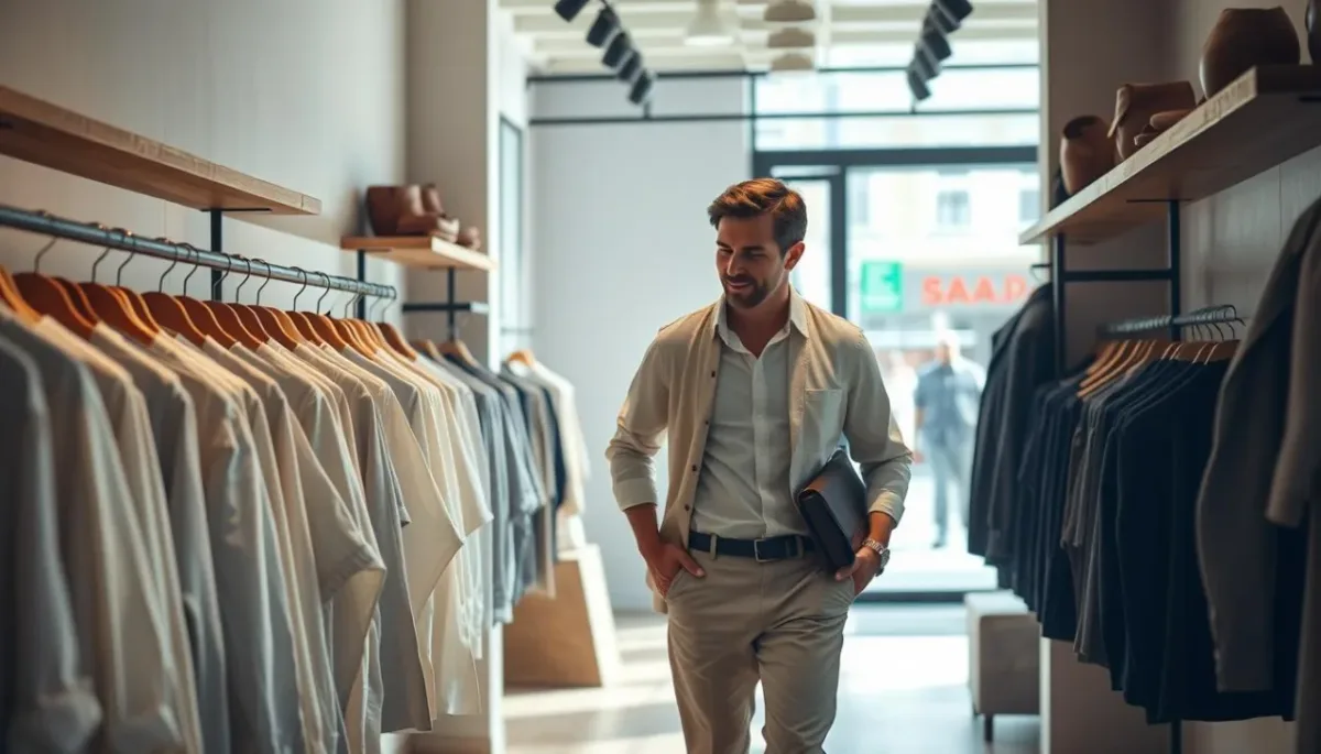 moda sostenibile uomo