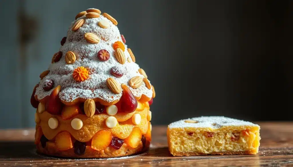 Confronto pandolce alto e basso