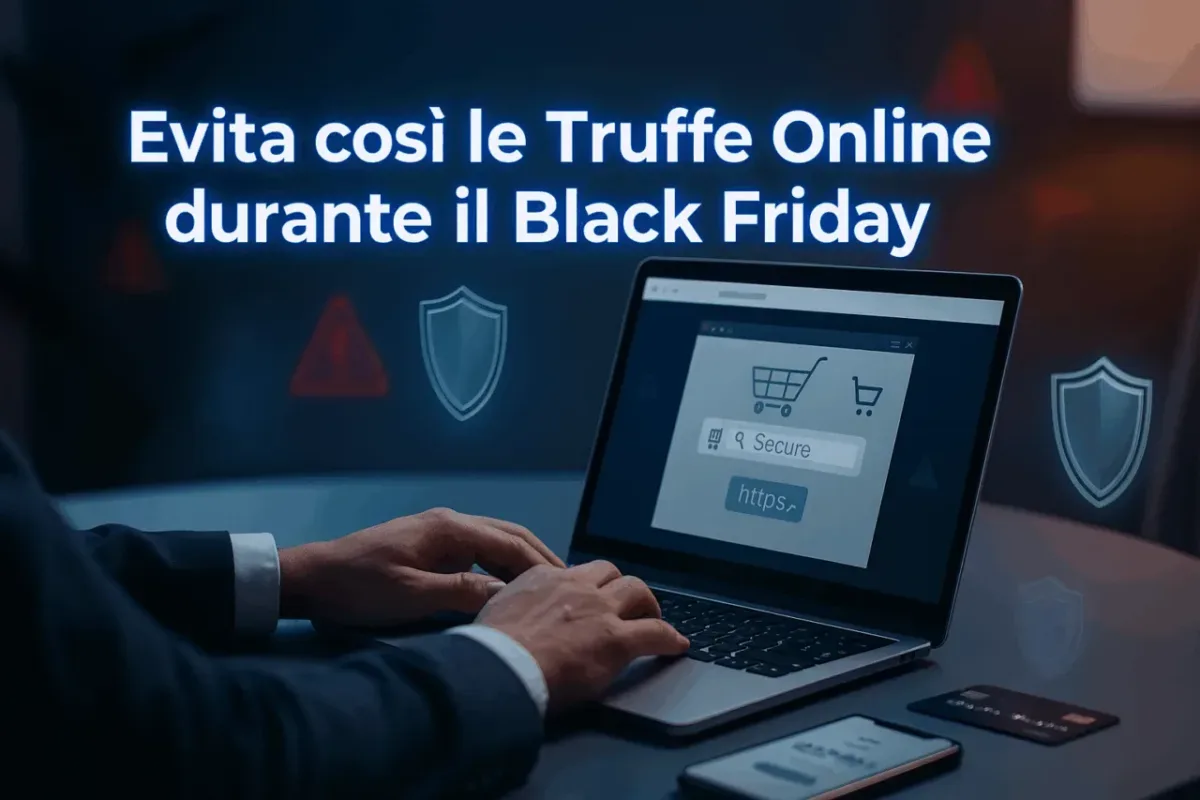 truffe online durante il Black Friday 2025