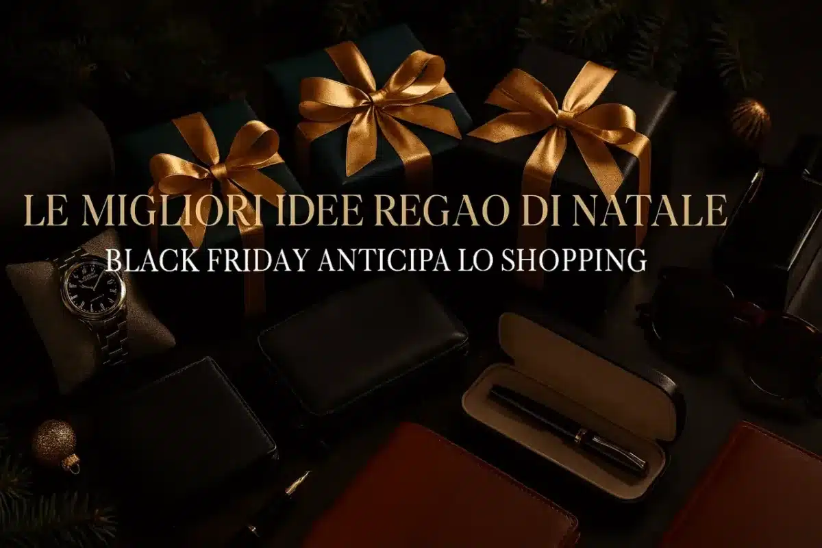 Il Black Friday 2025 offre l'opportunità di fare idee regalo di Natale pensati senza che l'aspetto economico diventi proibitivo. Ma l'approccio deve rimanere lo stesso: comprare con intenzione, non con impulso